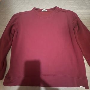 Orvis Maroon Long Sleeve Top